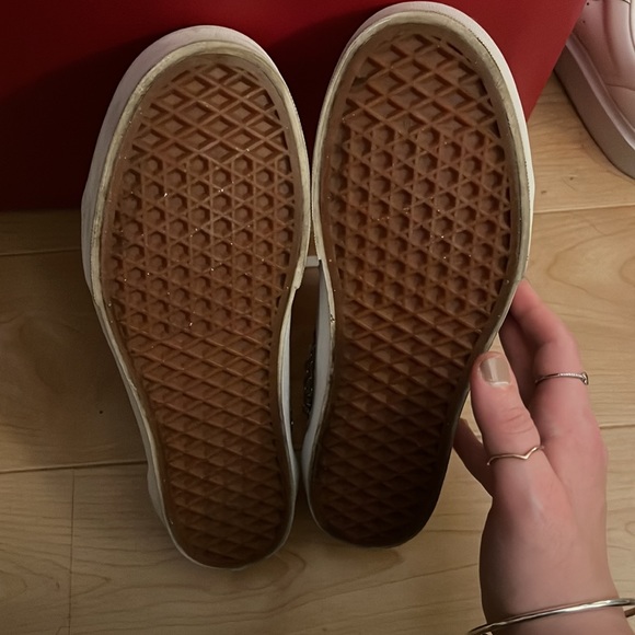 Silver Chain Vans Classic Platforms - Picture 4 of 5